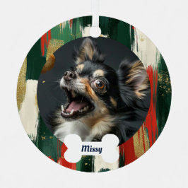 Gedenkstätte für Haustiere vergessen, aber nie ver Ornament Aus Metall