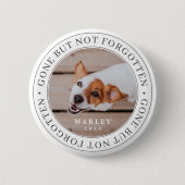 Gedenkstätte für Haustiere verschwunden, aber nich Button (Vorderseite)