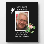 Gedenkstätte für Hochzeiten Vermisst Loved One Fotoplatte (Vorderseite)