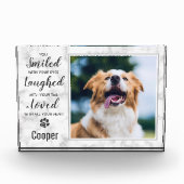 Gedenkstätte für Hunde Fotoblock (Vorderseite)