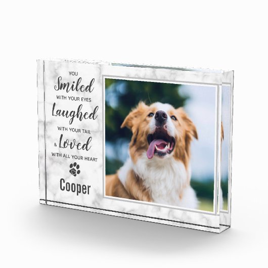 Gedenkstätte für Hunde Fotoblock (Rechts)