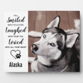 Gedenkstätte für Hunde - Gedenken an Hunde - Schla Fotoplatte (Vorderseite)