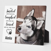 Gedenkstätte für Hunde - Gedenken an Hunde - Schla Fotoplatte (Seite)