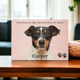 Gedenkstätte für Hunde - Haustier-Loss-Sake - Erin Fotoplatte