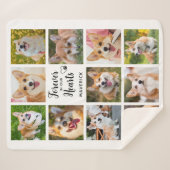 Gedenkstätte für Hunde in unserem Herz Sherpadecke (Vorderseite (Horizontal))