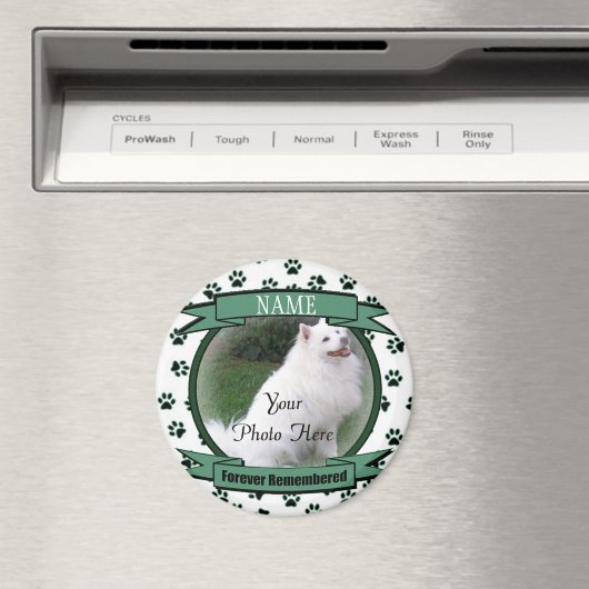 Gedenkstätte für Hunde oder Cat Keepake Magnet (In Situ (Geschirrspüler))