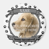 Gedenkstätte für Hunde oder Cat Keepake Magnet (Vorne)