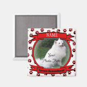 Gedenkstätte für Hunde oder Cat Keepake Magnet (Vorderseite/Rückseite)