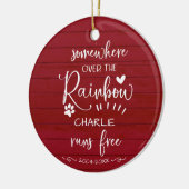 Gedenkstätte für Hunde oder Katzen Bewundernswerte Keramik Ornament (Links)