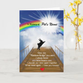 Gedenkstätte für Kaninchen Karte (Gelbe Blume)