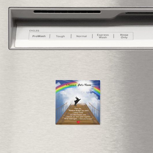 Gedenkstätte für Kaninchen Magnet (In Situ (Geschirrspüler))