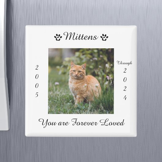 Gedenkstätte für Katzen Magnet