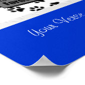 Gedenkstätte für Katzen - Verlust für männliche Ha Poster (Ecke)