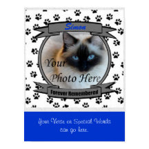 Gedenkstätte für Katzen - Verlust für männliche Ha