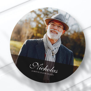 Gedenkstätte für klassische und einfache Fotos Button