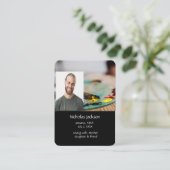 Gedenkstätte für Künstlerin in der Stadt Visitenkarte (Stehend Vorderseite)