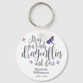 Gedenkstätte für Libellen und Stars Schlüsselanhänger (Vorderseite)