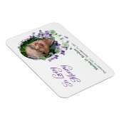 Gedenkstätte für lila Violets Magnet (Rechte Seite)