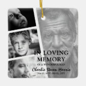 Gedenkstätte für moderne Foto-Lebensgeschichte Keramikornament (Vorderseite)