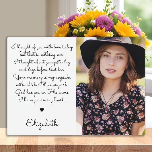 Gedenkstätte für moderne Fotos Fotoplatte