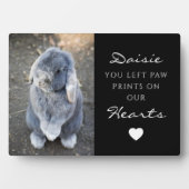 Gedenkstätte für niedliches Foto für Kinder Fotoplatte (Vorderseite)