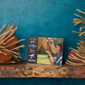 Gedenkstätte für Pferde - Beileid für Haustiere Fotoplatte (Seite)