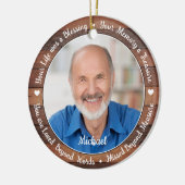 Gedenkstätte für rustikale Erinnerungen Personalis Keramik Ornament (Links)