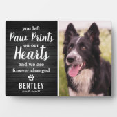 Gedenkstätte für Rustikale Schwarzholzpferde | FOT Fotoplatte (Vorderseite)