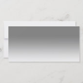 Gedenkstätte für Schwarz-Grau-Fotosammlungen Dankeskarte (Rückseite)