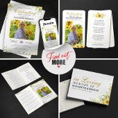 Gedenkstätte für Sonnenblumen im Gedächtnis Dankeskarte