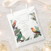 Gedenkstätte für Tropical Bird Seed Packet Geschenktütchen (Ausgeschnitten)