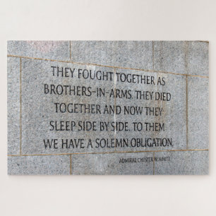 Gedenkstätte für Veteranen des Zweiten Weltkriegs Puzzle