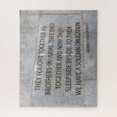 Gedenkstätte für Veteranen des Zweiten Weltkriegs Puzzle (Vertikal)