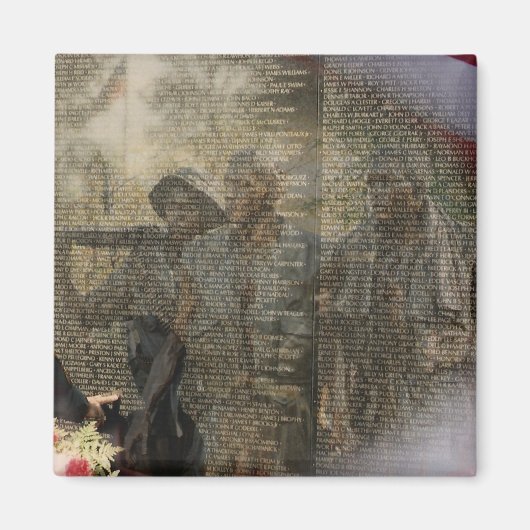 Gedenkstätte für Vietnamveteranen Magnet (Vorne)