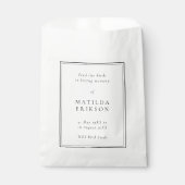 Gedenkstätte Gefüttert Vögel | Seed Packet Beerdig Geschenktütchen (Vorderseite)