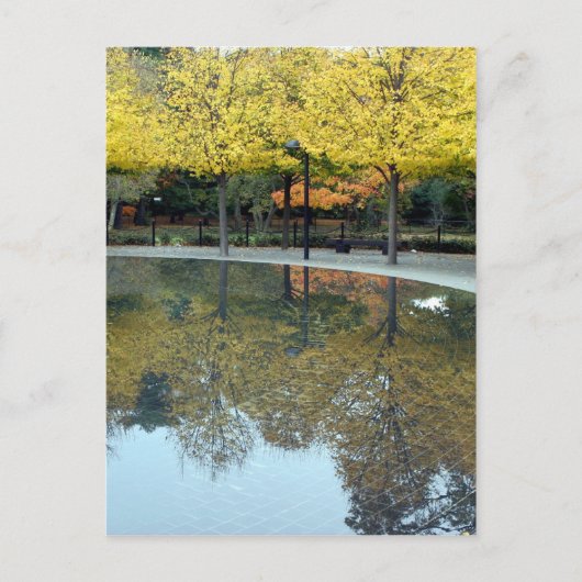 Gedenkstätte im Herbst des Koreakrieges Postkarte (Vorderseite)