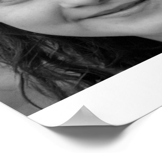 Gedenkstätte im Herzen Fotos Beerdigung violett we Poster (Ecke)