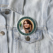 Gedenkstätte immer in unserem Herzen Elegantes Fot Button (Beispiel)