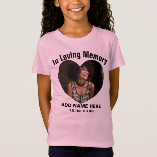 Gedenkstätte | In Love Memory Tshirt (Vorderseite)