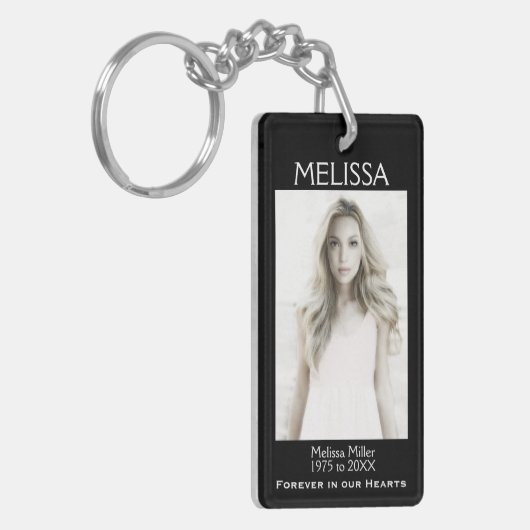 Gedenkstätte | Keepake-Geschenk Schlüsselanhänger (Vorderseite links)