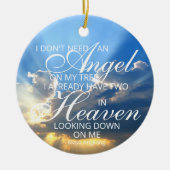 Gedenkstätte Keramik Ornament (Vorne)