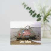 Gedenkstätte Long Island 3 Postkarte (Stehend Vorderseite)