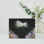 Gedenkstätte Moschmore - Abend-Beleuchtung - Postkarte (Stehend Vorderseite)