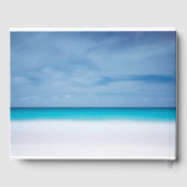 Gedenkstätte oder Beerdigung des Beach Ocean Foto Gästebuch (Rückseite)