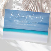 Gedenkstätte oder Beerdigung des Beach Ocean Foto Gästebuch