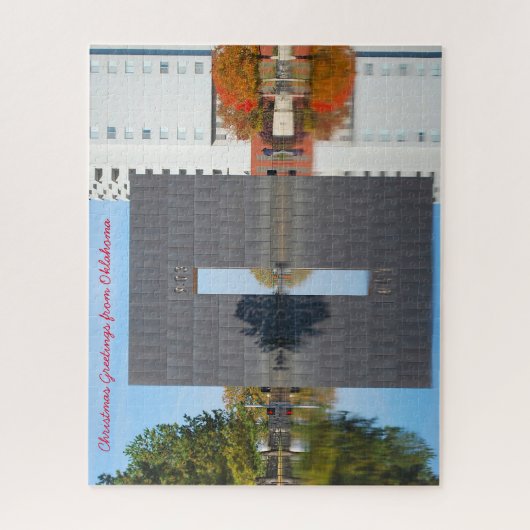 Gedenkstätte Oklahoma Jigsaw Puzzle (Vertikal)