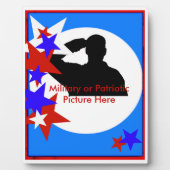 Gedenkstätte Patriotic Plaque Fotoplatte (Vorderseite)