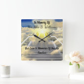 Gedenkstätte Quadratische Wanduhr (Zuhause)