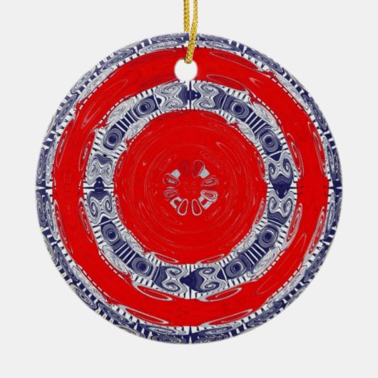 Gedenkstätte Rote Flecken Keramikornament (Vorne)