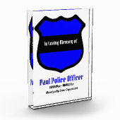 Gedenkstätte St. Michael's Shield Fotoblock (Links)